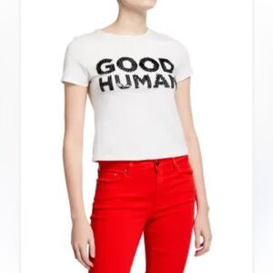 ALICE + OLIVIA Cicely Sequined Classic Tee